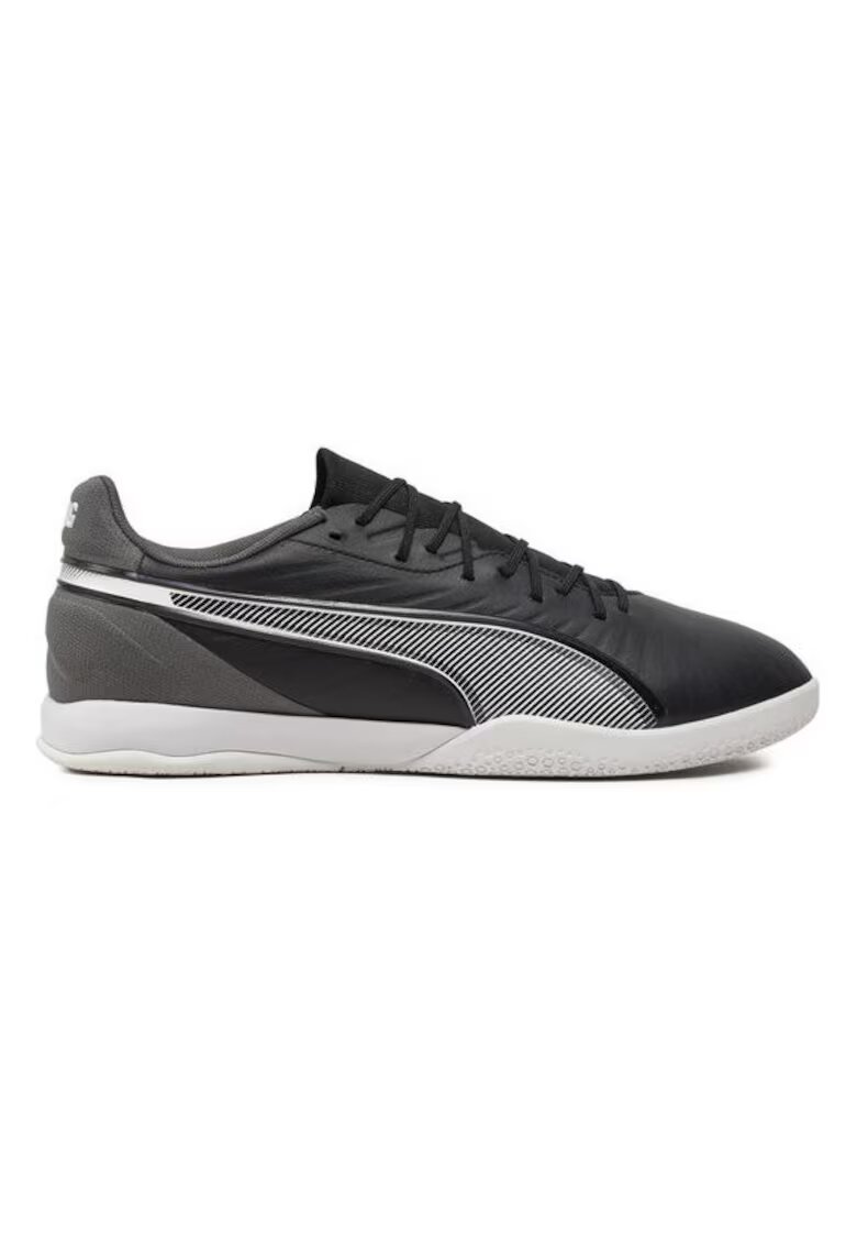 Puma Ghete de fotbal barbati 304532351 - Piele ecologica - Negru - Negru