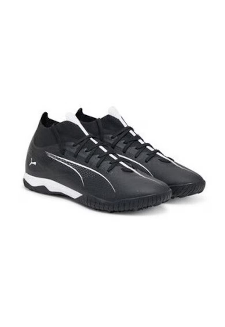 Puma Ghete de fotbal barbati 305206251 - Piele ecologica - Negru - Negru