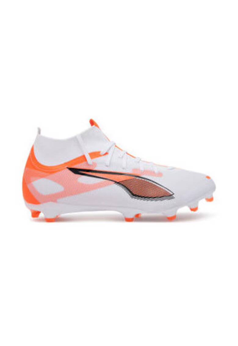 Puma Ghete de fotbal barbati 305206312 - Piele ecologica - 47 EU - Alb
