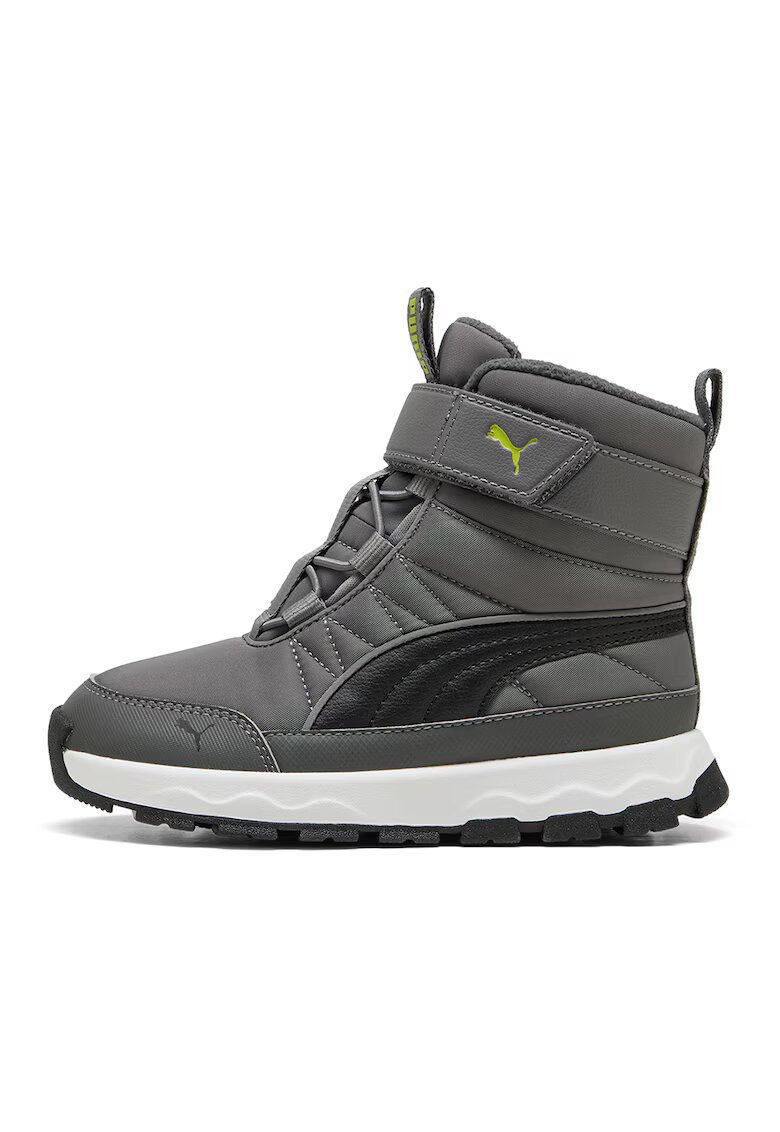 Puma Ghete de iarna cu velcro Evolve AC+ - Negru/Gri inchis