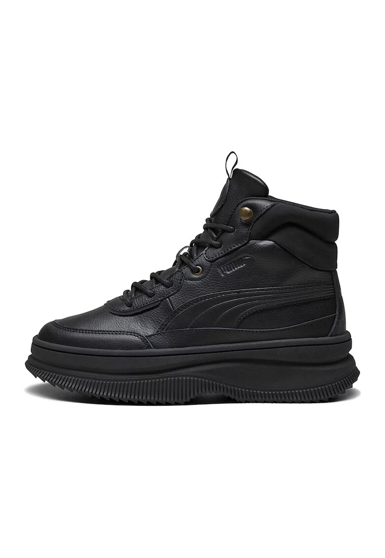 Puma Ghete de piele si piele ecologica Mayra - Negru