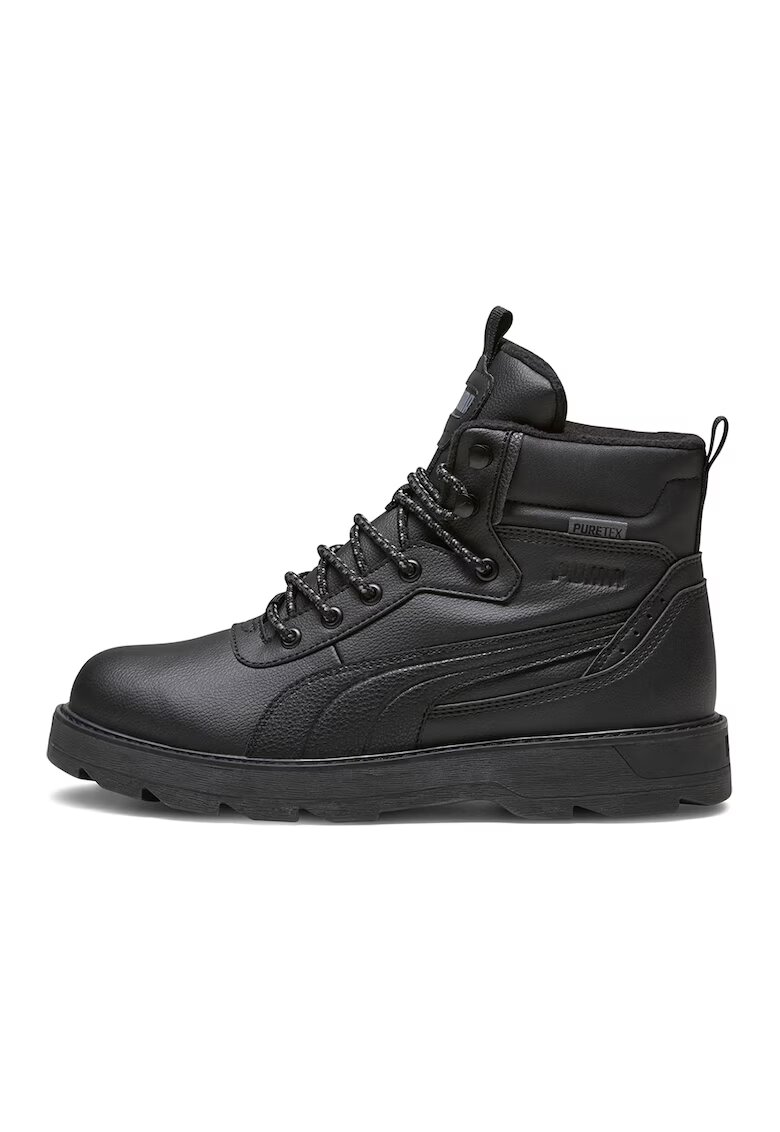Puma Ghete din piele ecologica Desierto v3 Puretex - Negru