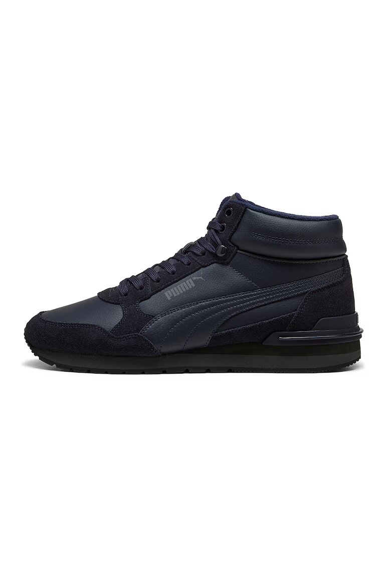 Puma Ghete din piele ST Runner v4 - Albastru ultramarin/Bleumarin
