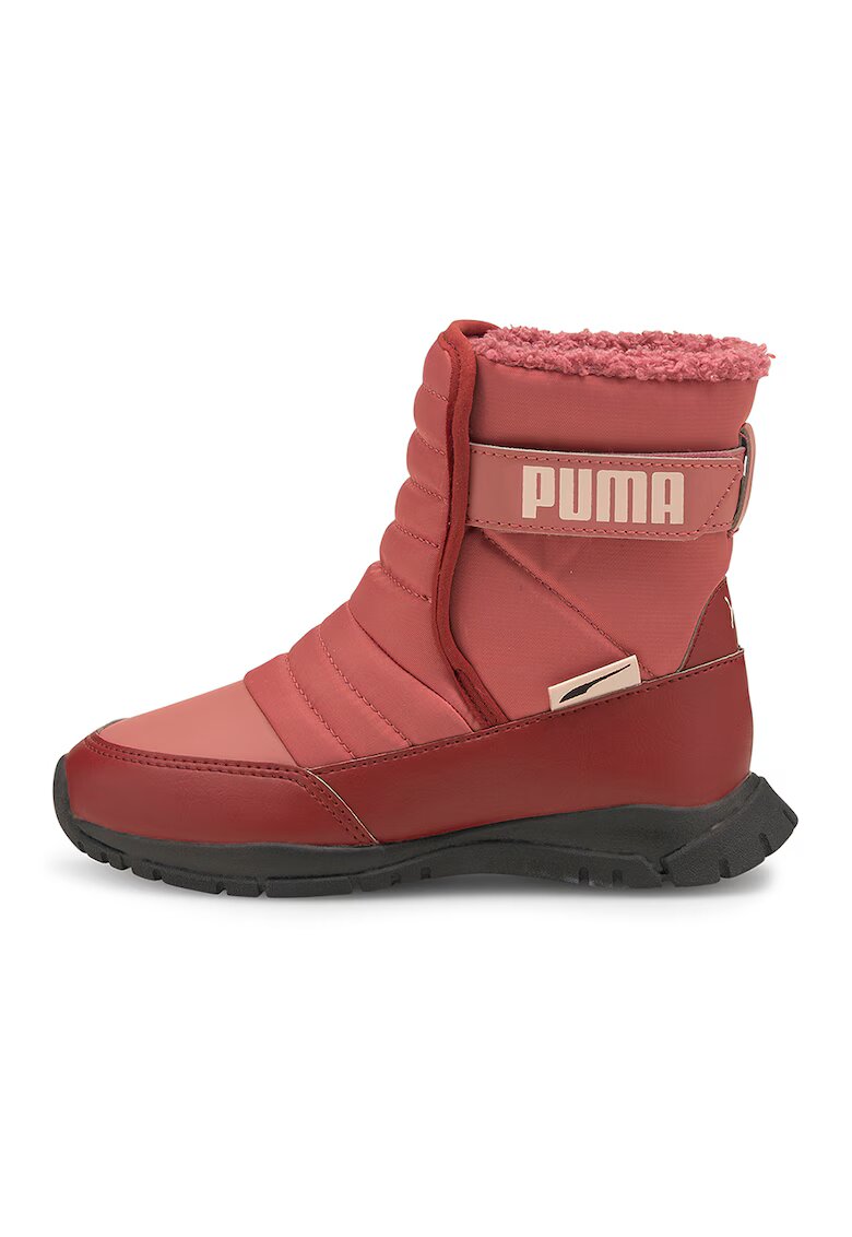 Puma Ghete impermeabile cu inchidere velcro Nieve - Rosu