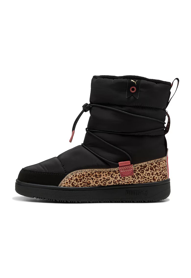 Puma Ghete slip-on Snowbae - Negru/Maro/Maro nisip