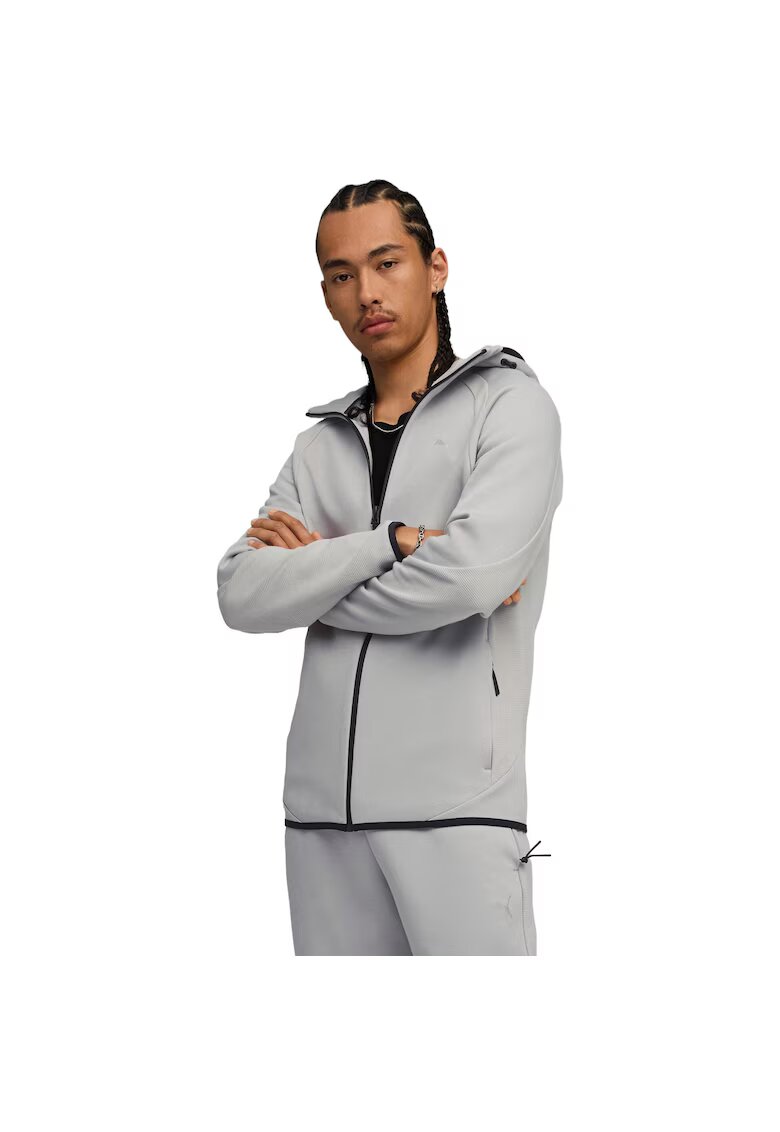 Puma Hanorac barbati Evostripe Fz Hoodie Dk - Gri