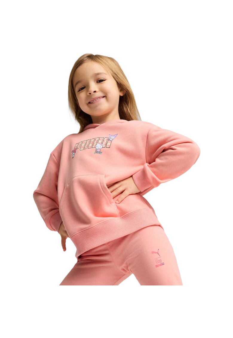 Puma Hanorac copii X Hello Kitty Friends Relaxed Hoodie Tr - Roz