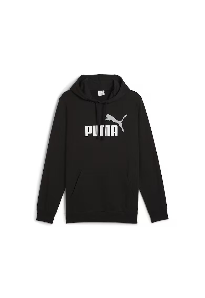 Puma Hanorac cu buzunar kangaroo - Alb/Negru