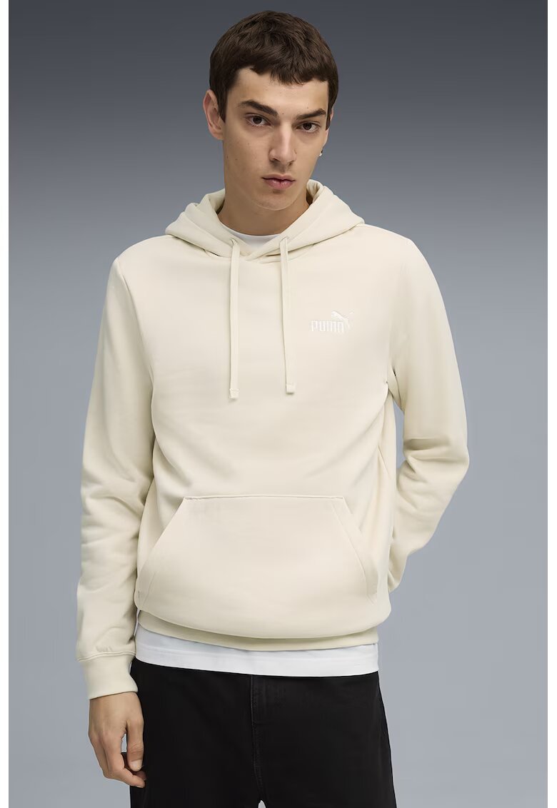 Puma Hanorac cu buzunar kangaroo ESS Small No.1 - Alb murdar