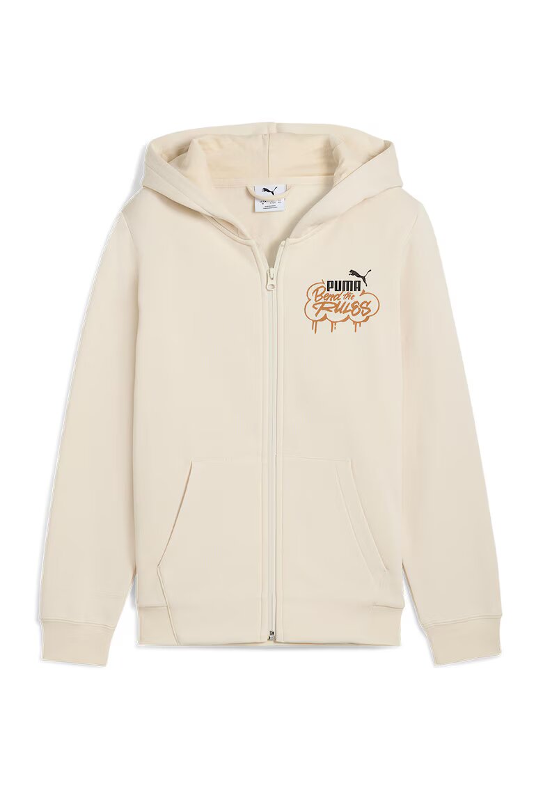 Puma Hanorac cu buzunare si imprimeu MID90s - Alb murdar