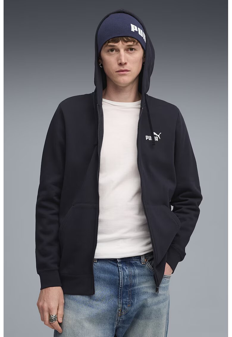 Puma Hanorac cu fermoar ESS No. 1 - Bleumarin