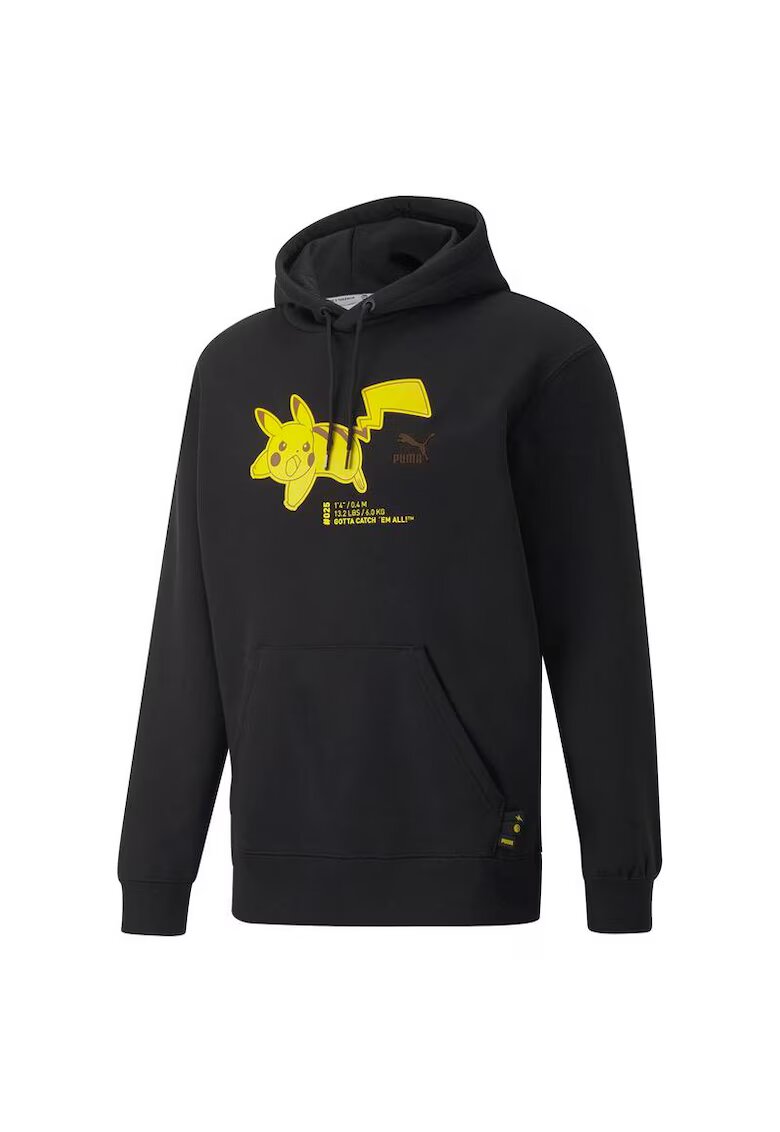 Puma Hanorac cu imprimeu grafic - Negru