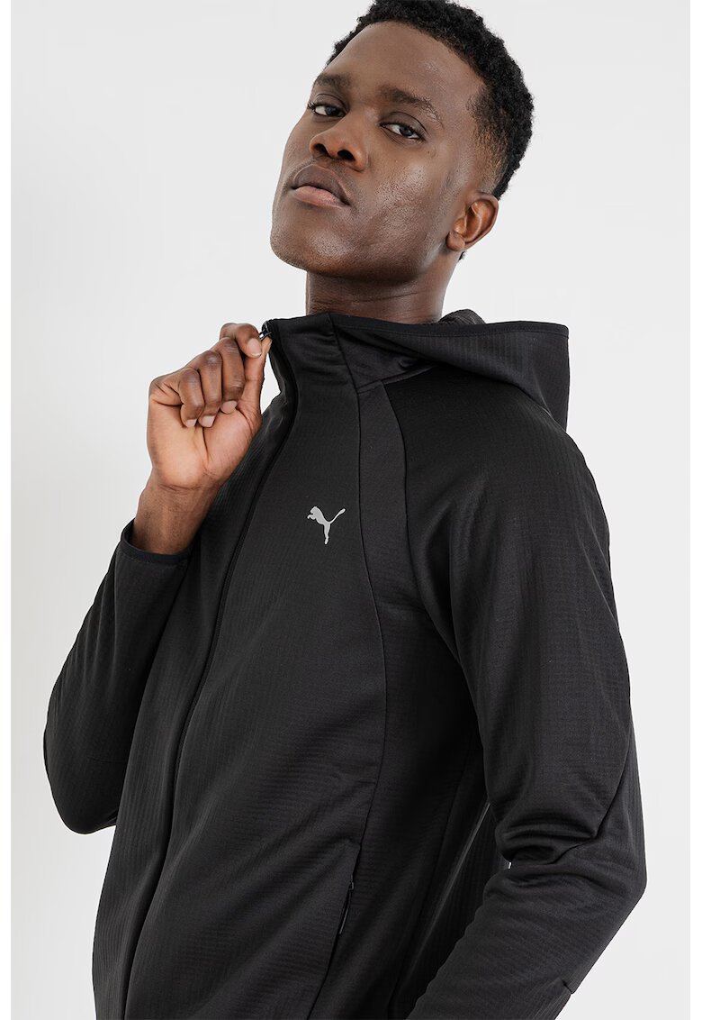Puma Hanorac cu logo Evostripe - Negru