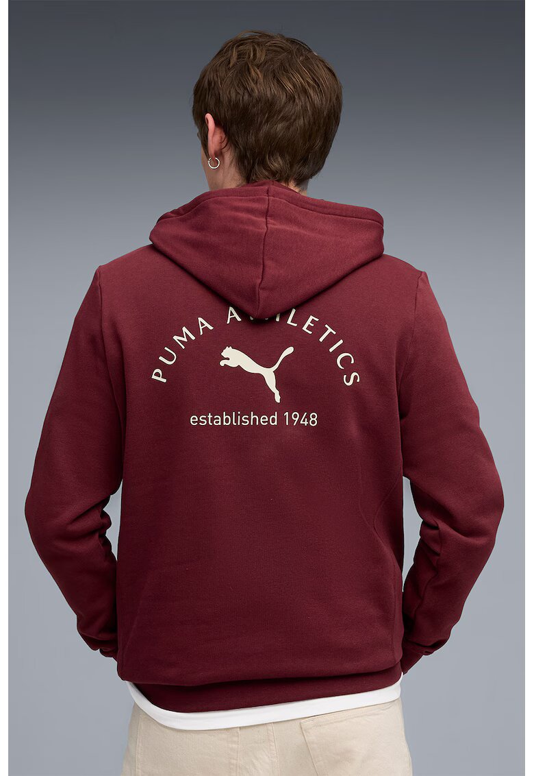 Puma Hanorac cu model grafic CLASS - Visiniu