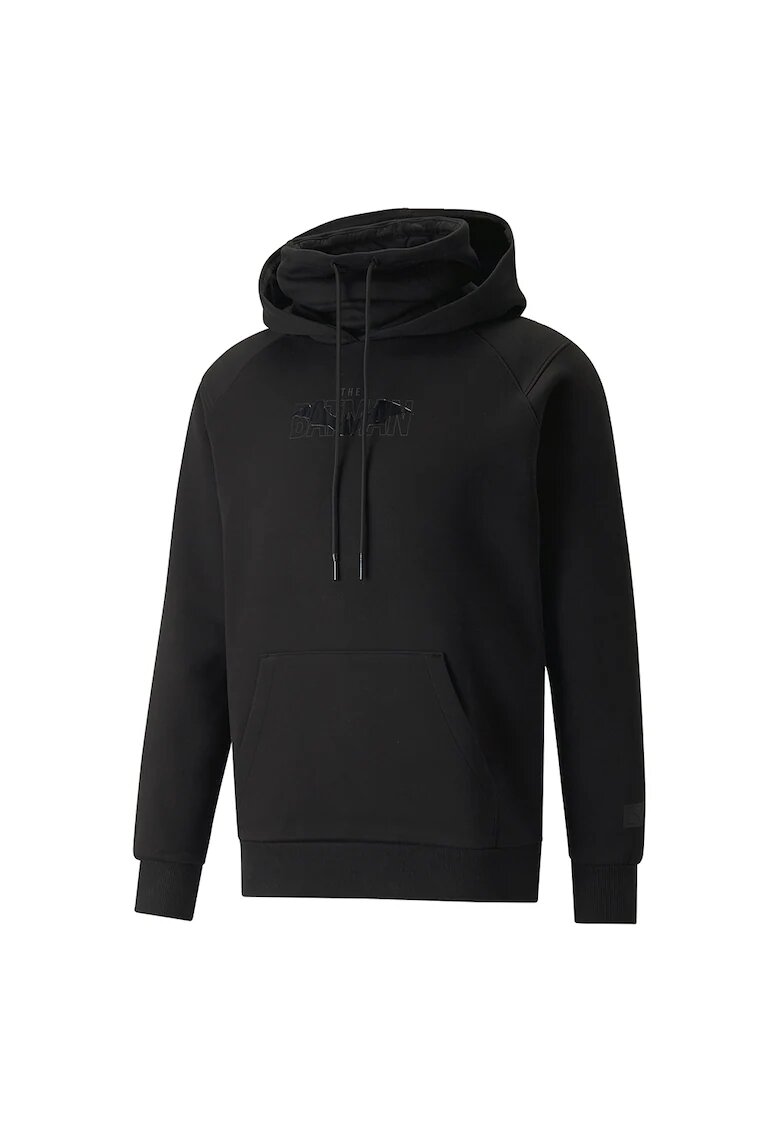 Puma Hanorac din amestec de bumbac cu logo cauciucat - Negru
