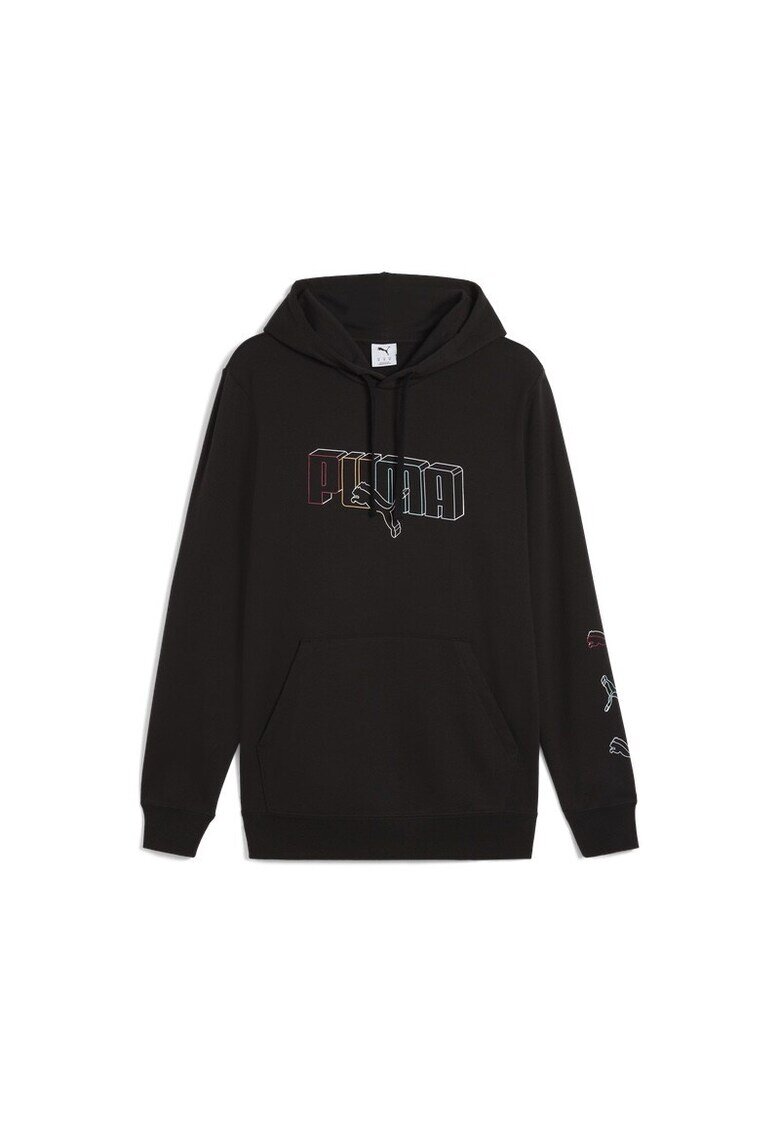 Puma Hanorac pentru Barbati - ess logo lab execution hoodie tr - 684665-01 - Negru - Negru