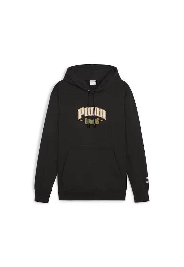 Puma Hanorac pentru Barbati - team hoodie - 624396-01 - XS INTL - Negru