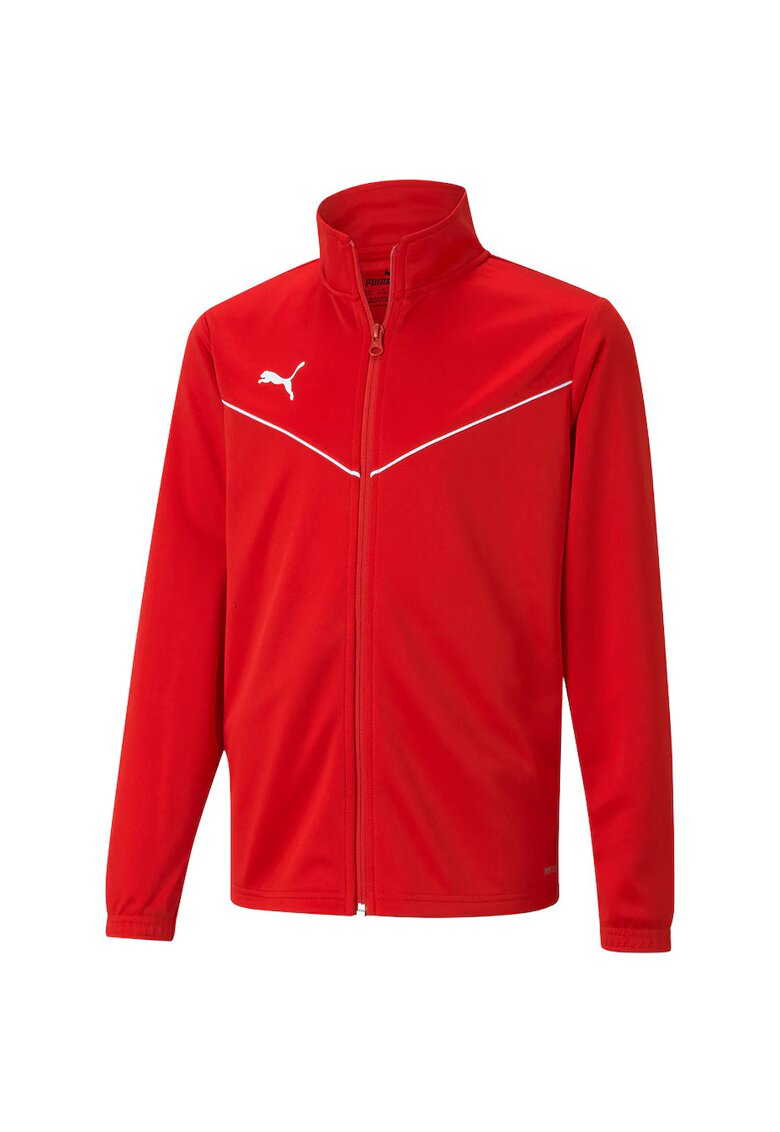 Puma Hanorac pentru copii teamRISE Training Poly Jacket Jr rosu 657393 01