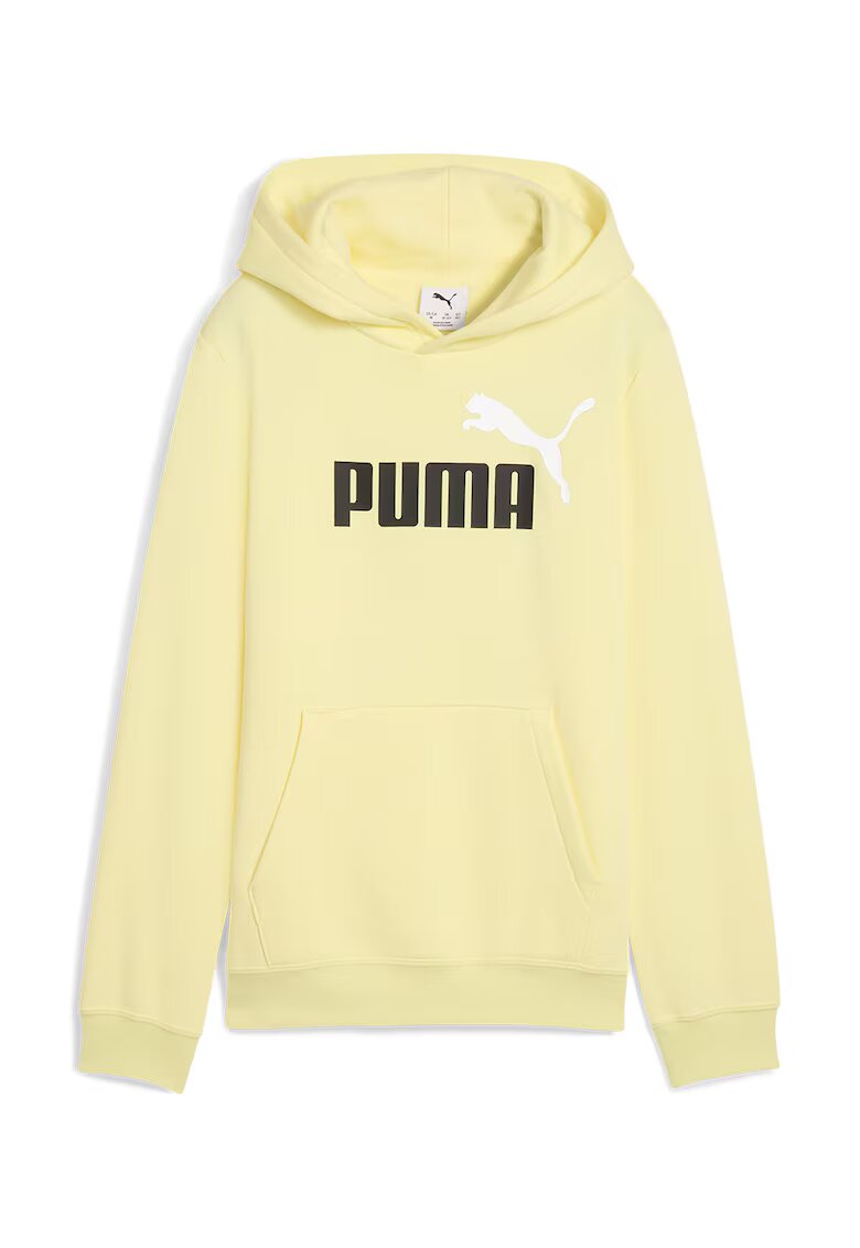 Puma Hanorac regular-fit cu logo - Negru/Galben pal/Alb optic