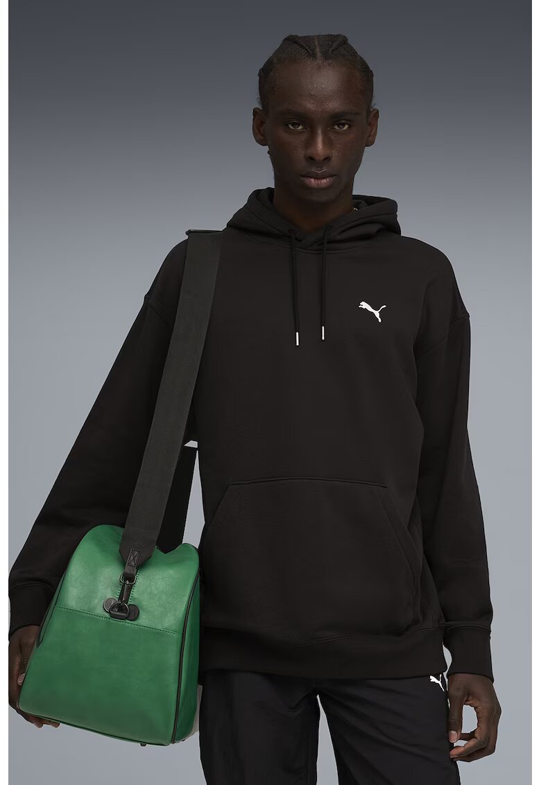 Puma Hanorac relaxed-fit cu buzunar kangaroo ESS - Negru