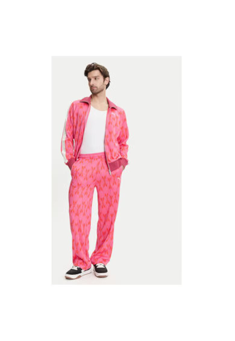 Puma Hanorc barbati 631491 - Poliester reciclat - Roz - Roz