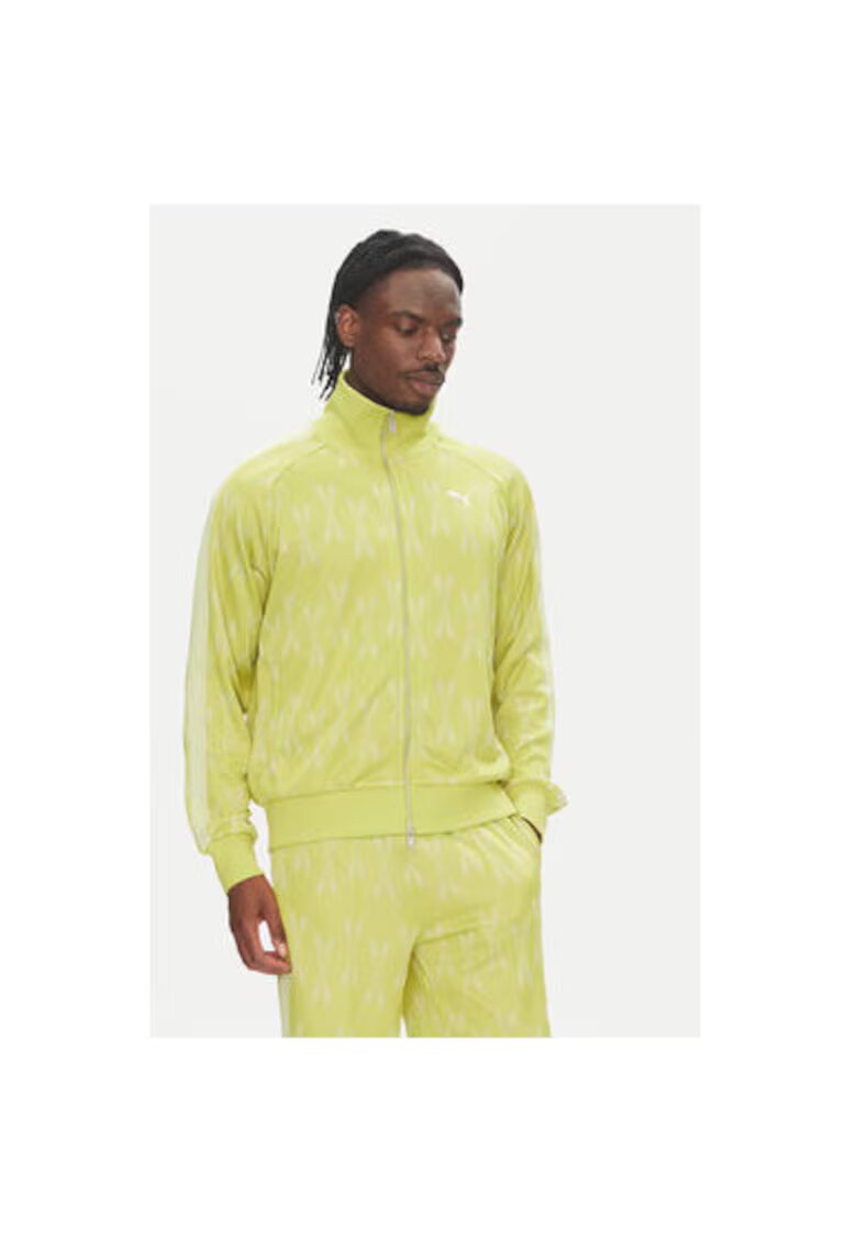 Puma Hanorc barbati 631491 - Poliester reciclat - Verde - Verde