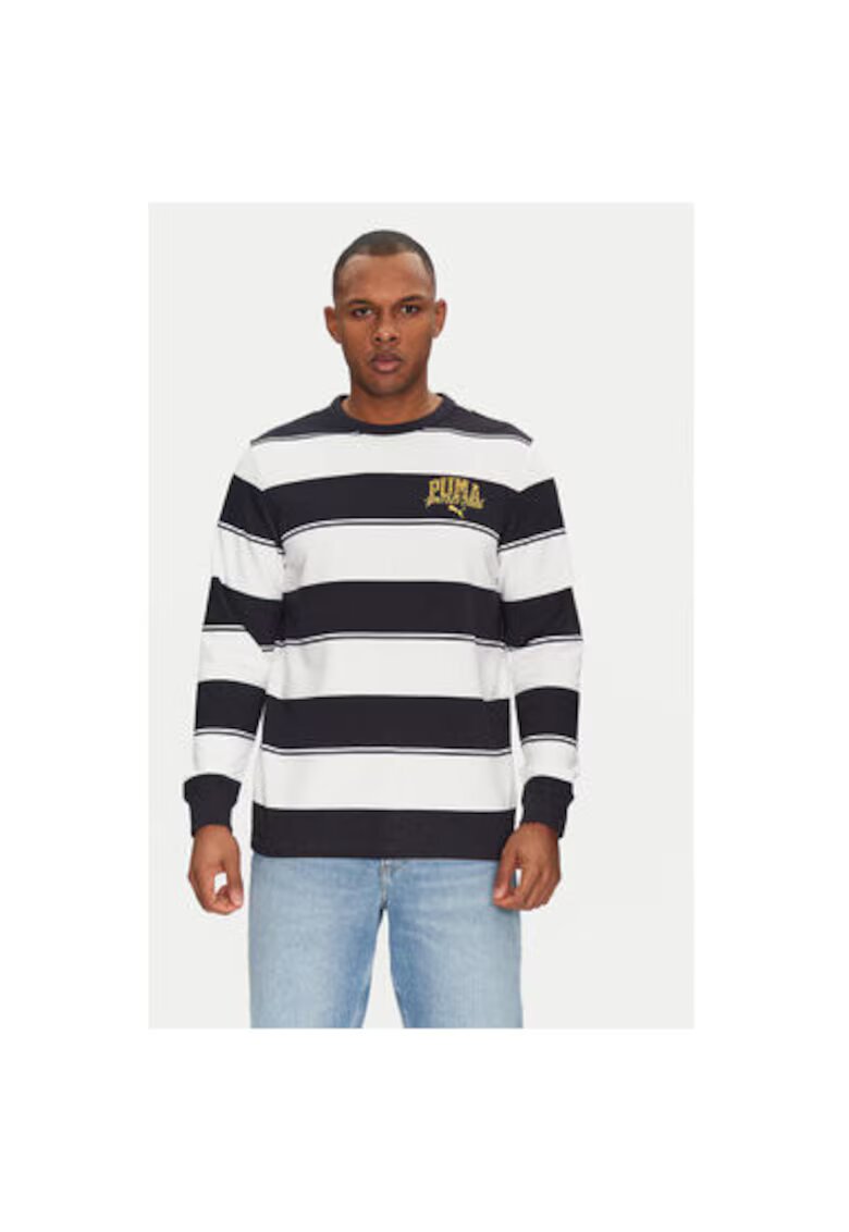 Puma Hanorc barbati 684647 - Bumbac/Poliester reciclat/Bumbac organic - Bleumarin - Bleumarin