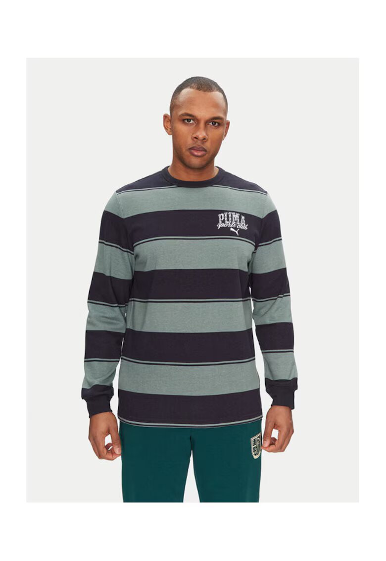 Puma Hanorc barbati 684647 - Bumbac/Poliester reciclat/Bumbac organic - Verde - Verde
