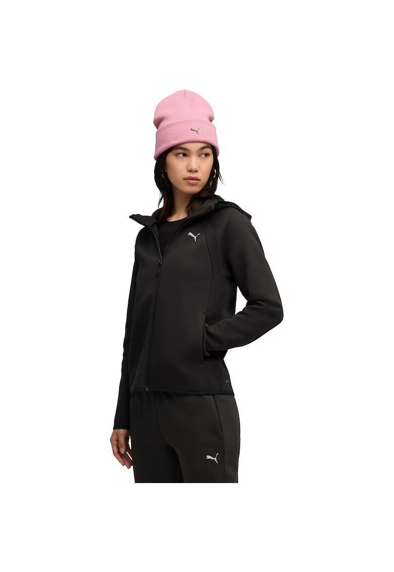Puma Jacheta femei Evostripe Full-zip Hoodie Dk - Negru