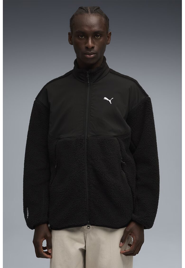 Puma Jacheta relaxed fit Soft Tech - Negru