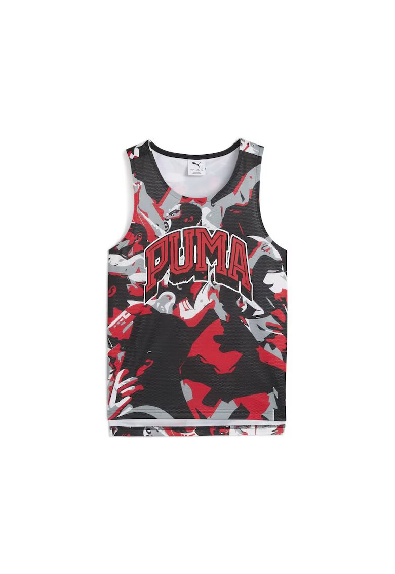 Puma Maiou pentru Baieti - aop mesh tank b - 630820-11 - Rosu
