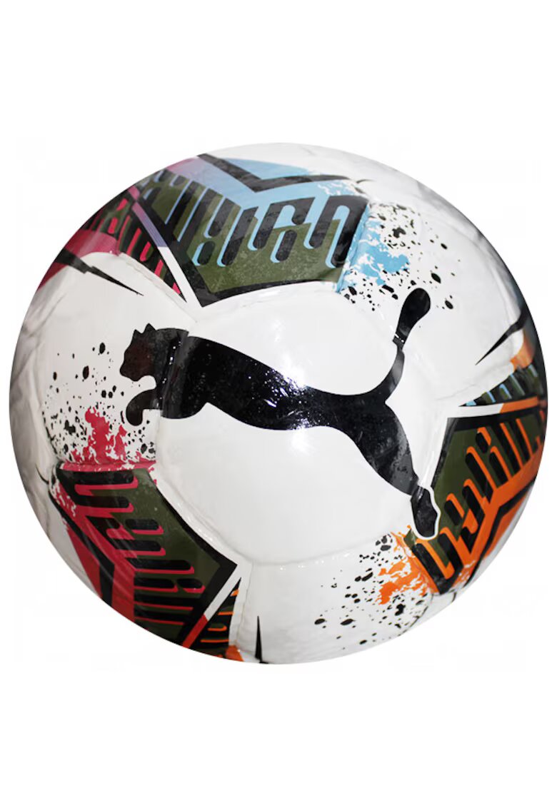 Puma Mige fotbal sala Futsal 2 HS - marime 4 - alb/portocaliu/negru