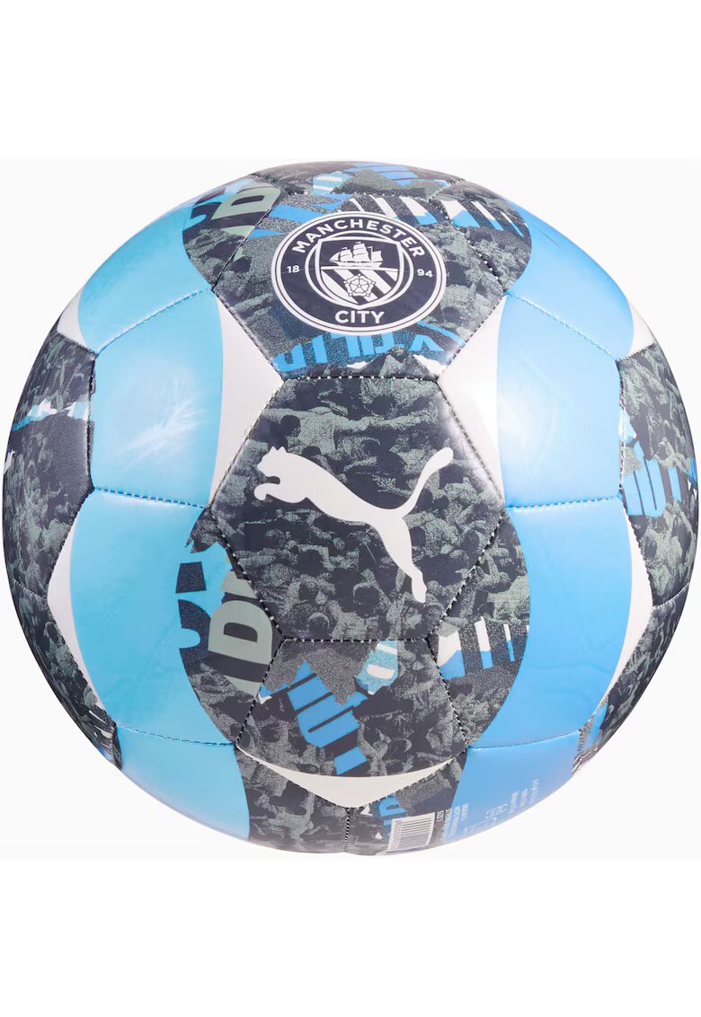 Puma Minge fotbal Mcfc Prematch Ball Strong Gray-Team Ligh -marimea 5 - gri