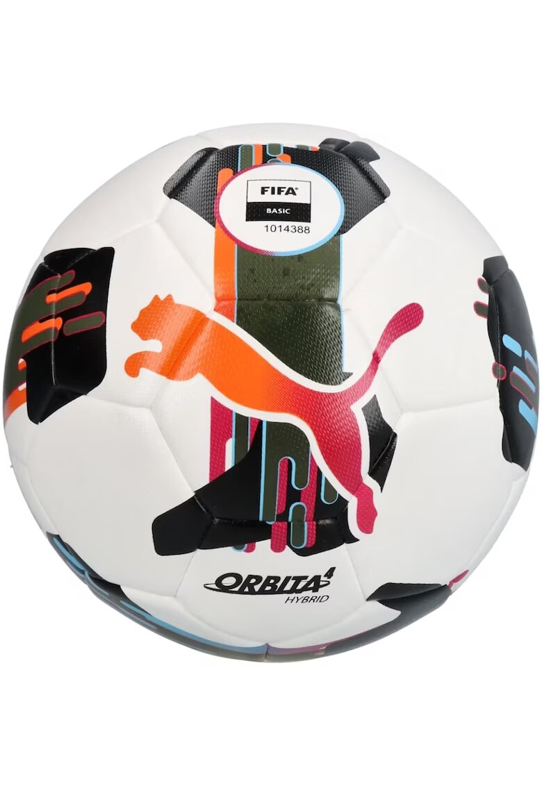 Puma Minge fotbal Orbita 4 Hybrid - alb/rosu -