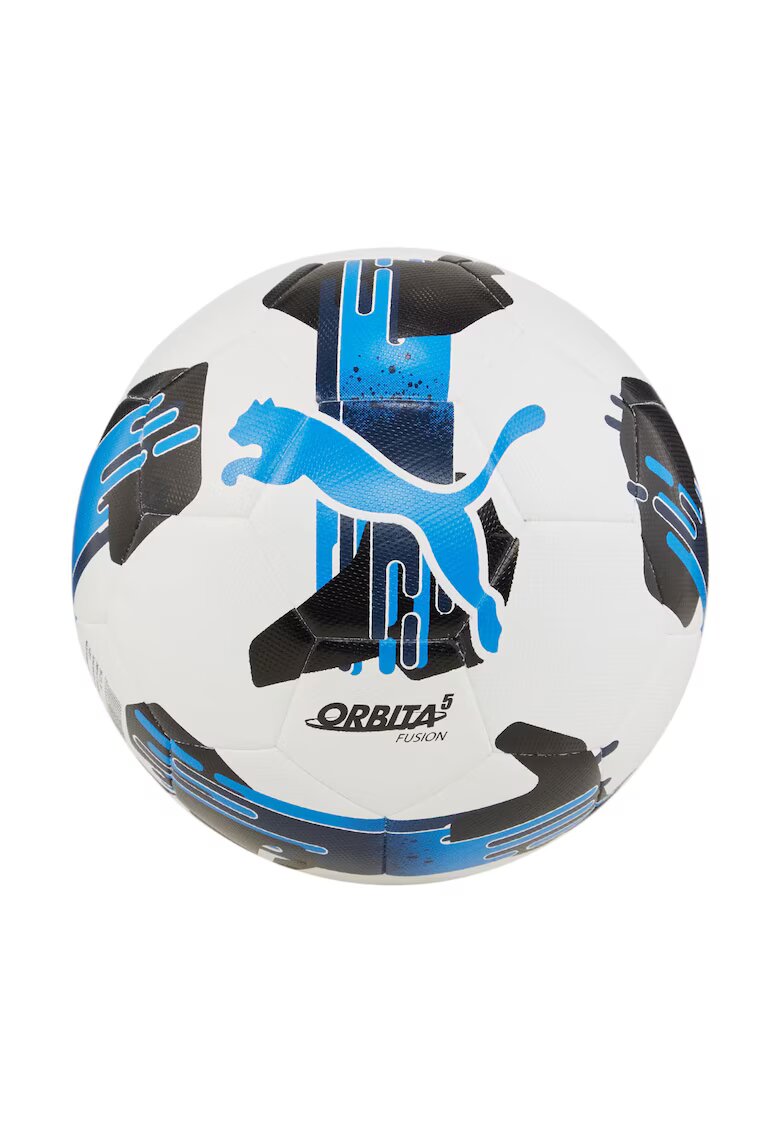 Puma Minge fotbal Orbita 5 Fusion alb-albastru-negru -