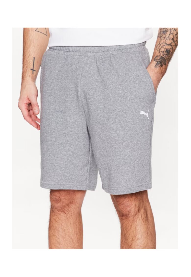 Puma Pantaloni barbati - 7656 - Bumbac/Poliester - Gri