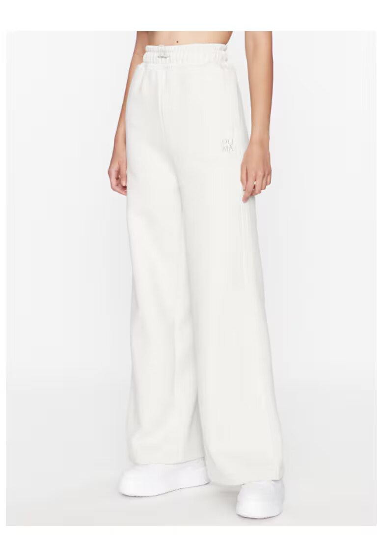 Puma Pantaloni dama - 302587315 - Bumbac - Gri