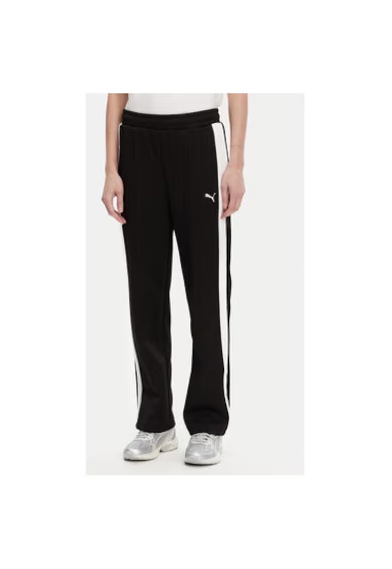 Puma Pantaloni dama din Poliester reciclat/Bumbac - Negru