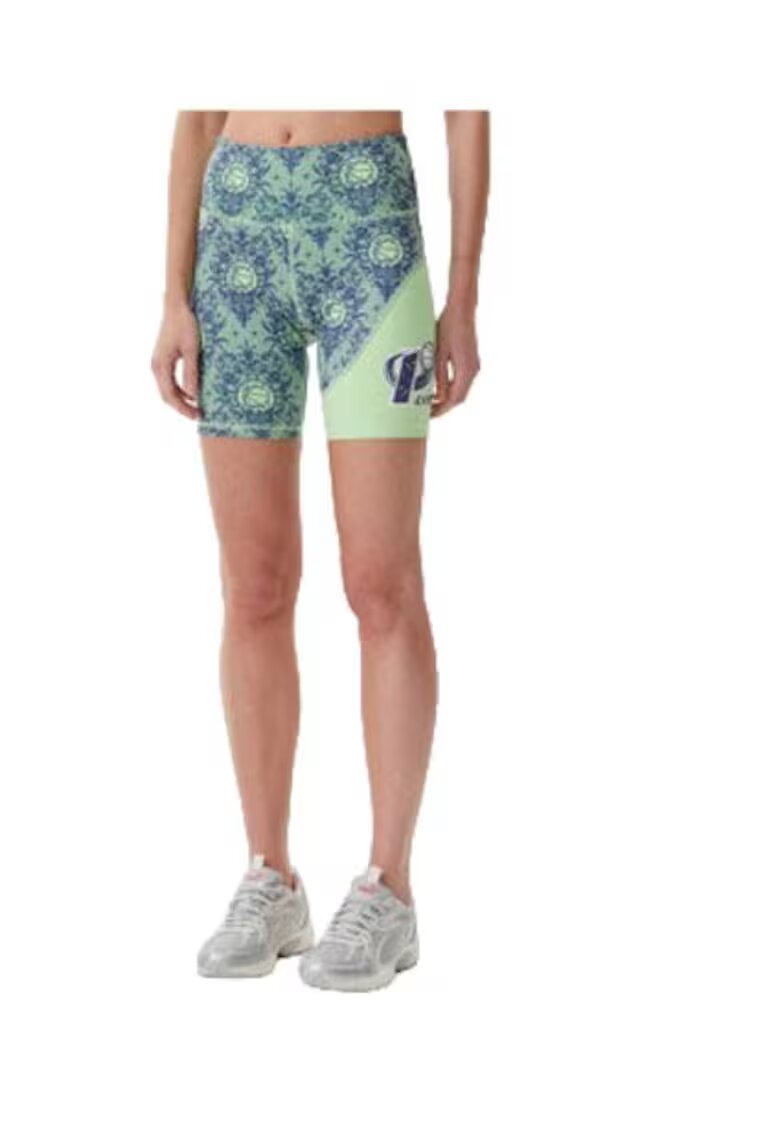 Puma Pantaloni dama verde - din poliester reciclat si elastan