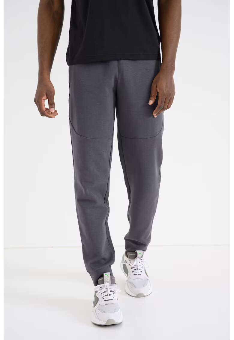 Puma Pantaloni de trening cu talie elastica - Gri carbune