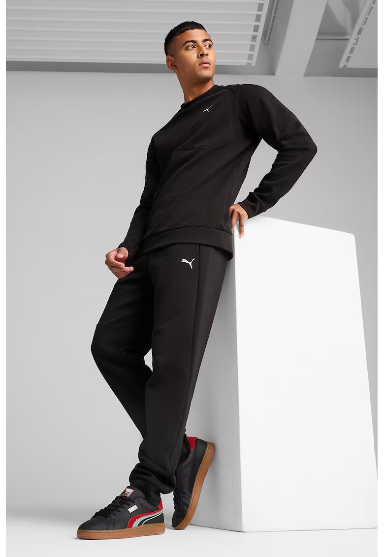 Puma Pantaloni de trening cu talie elastica - Negru