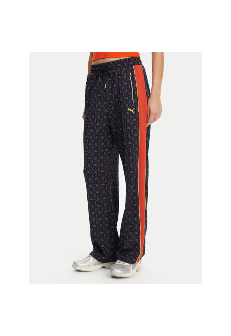 Puma Pantaloni de trening dama 629794 - Poliester reciclat - XL INTL - Bleumarin
