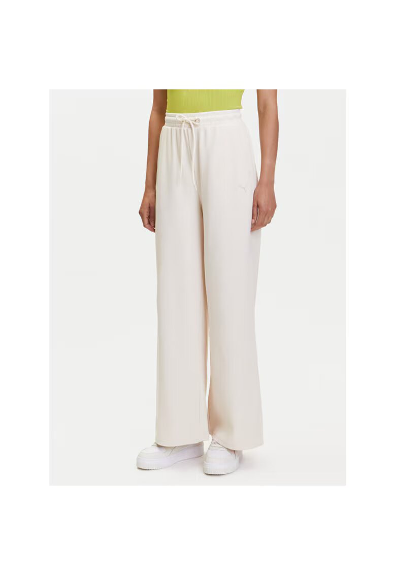 Puma Pantaloni de trening dama 685061 - Bumbac/Poliester reciclat - XL INTL - Bej