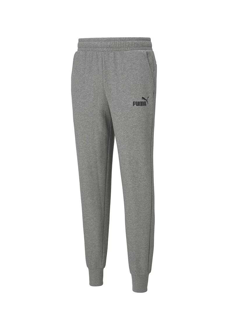 Puma Pantaloni jogger conici cu buzunare oblice - Gri melange