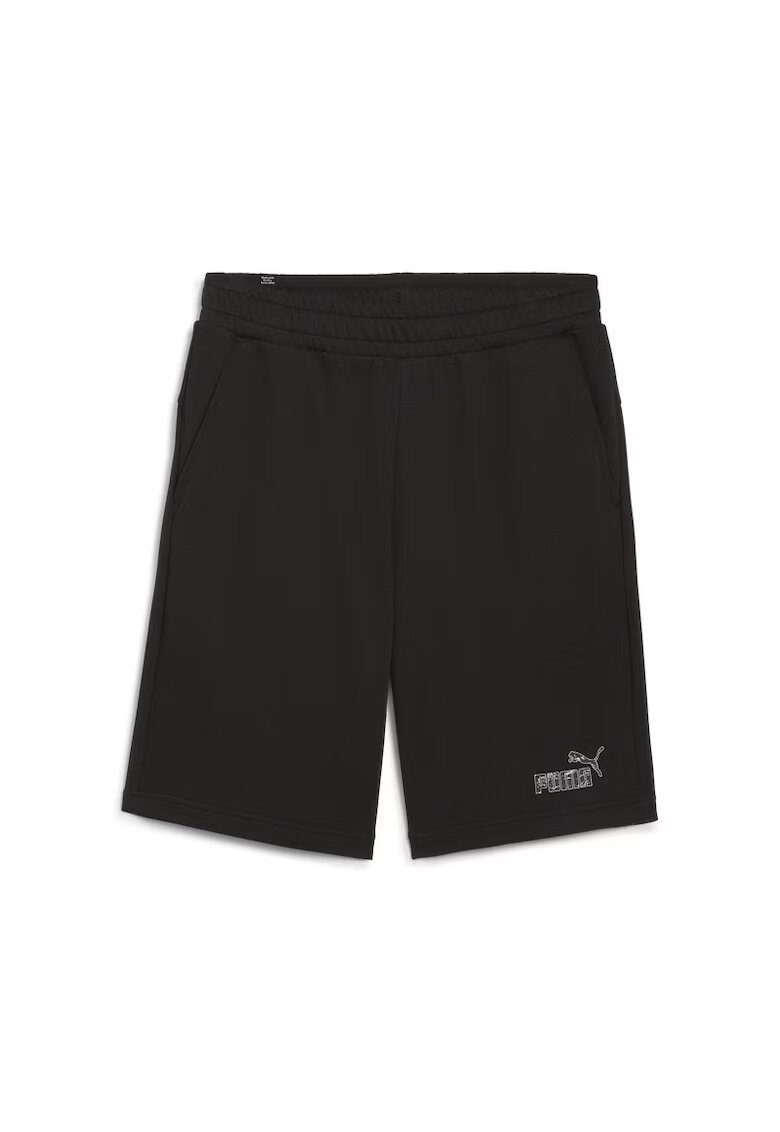 Puma Pantaloni pentru Barbati - ess+ camo shorts tr 10ÕÕ - 683232-01 - Negru - Negru