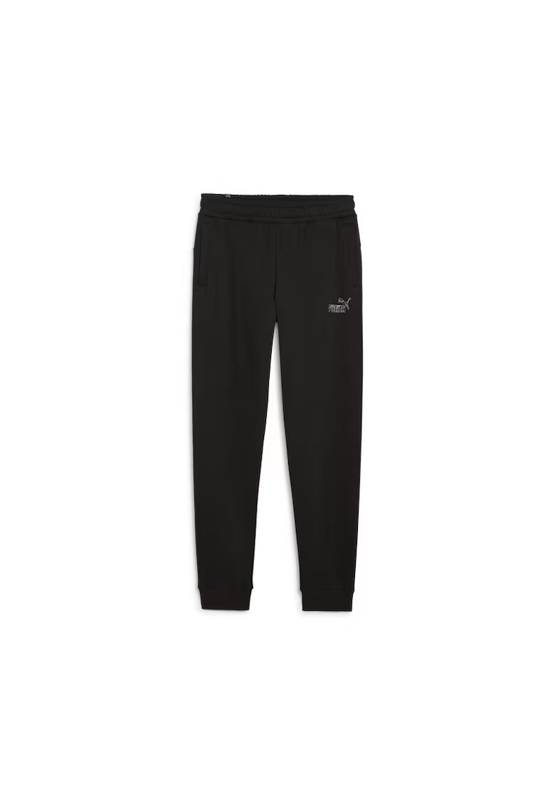 Puma Pantaloni pentru Barbati - ess+ camo sweatpants fl cl - 683233-01 - XS INTL - Negru