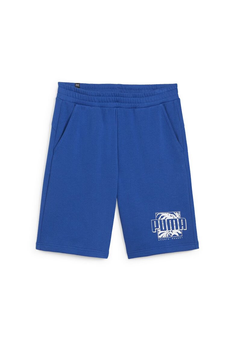 Puma Pantaloni pentru Barbati - ess+ palm resort shorts - 683003-17 - XS INTL - Albastru