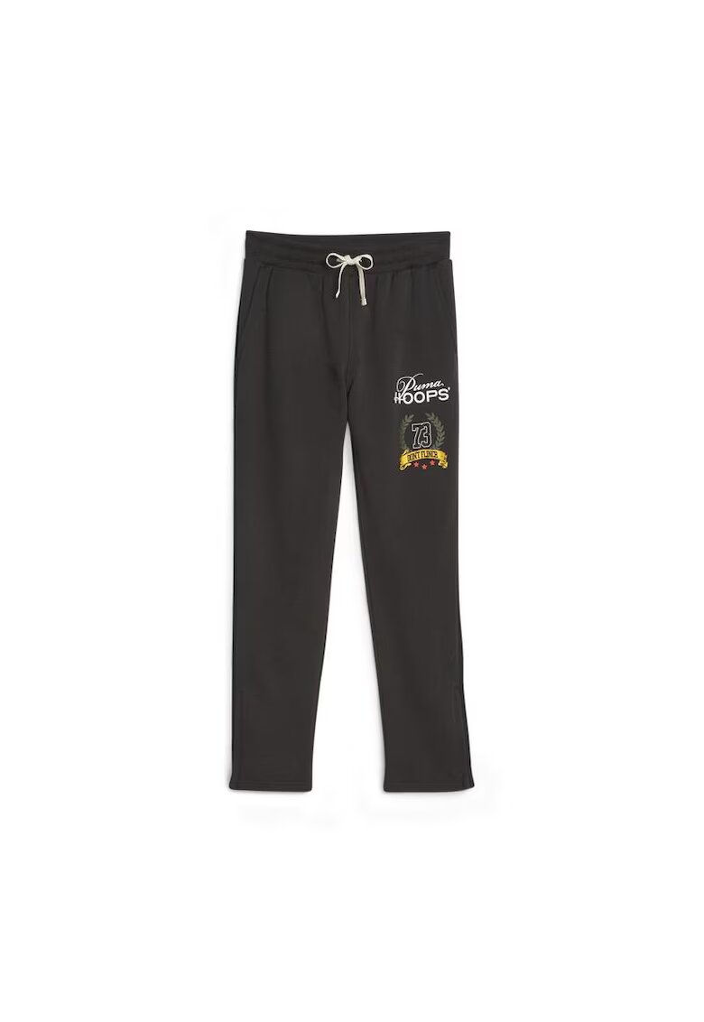Puma Pantaloni pentru Barbati - Franchise Q4 Graphic Pant 1 - 622023-01 - XS INTL - Negru