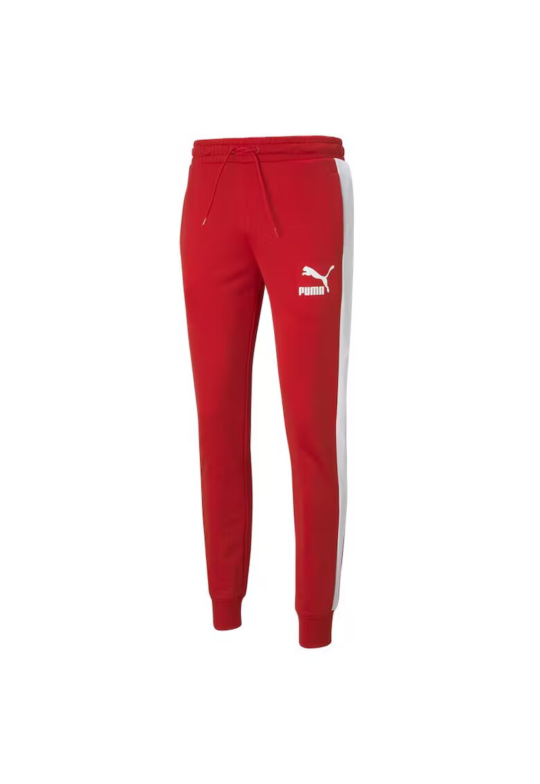 Puma Pantaloni pentru Barbati - iconic t7 track pants pt - 530098-11 - XS INTL - Rosu
