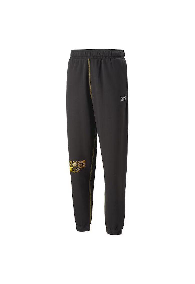 Puma Pantaloni pentru Barbati - In the Paint Sweat 1 - 538530-01 - XS INTL - Negru